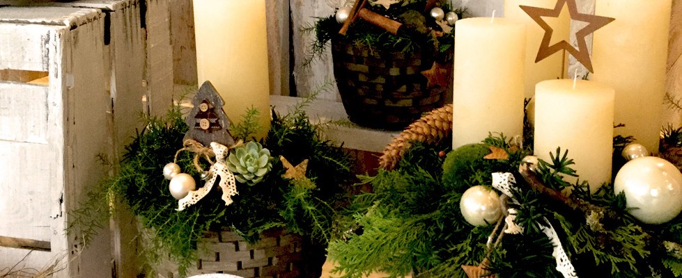 Weihnachtsfloristik