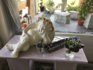 Blumenschmuck Jugendfest