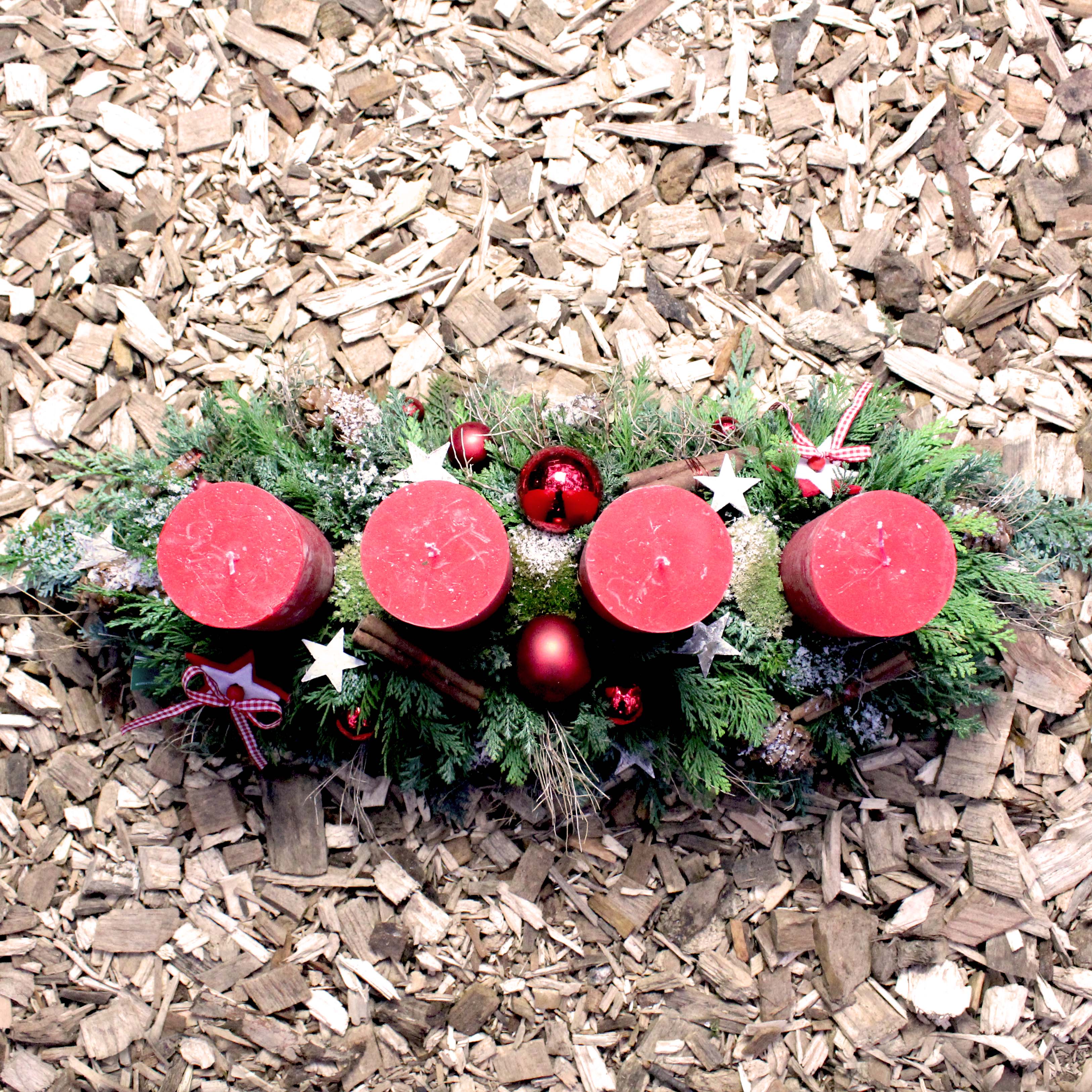 Adventsracette rot: 115.-