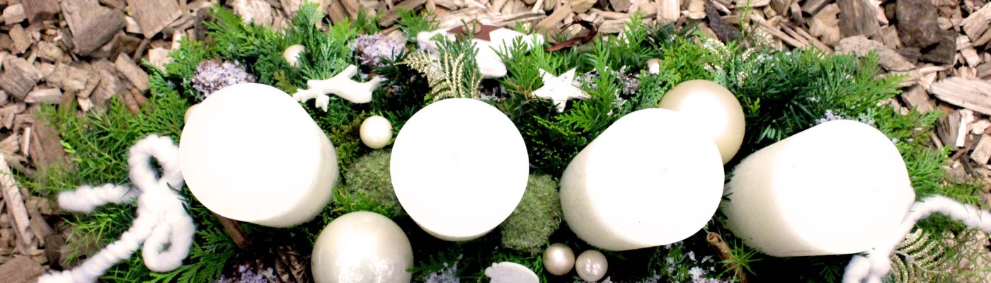 Adventsracette creme: 125.-