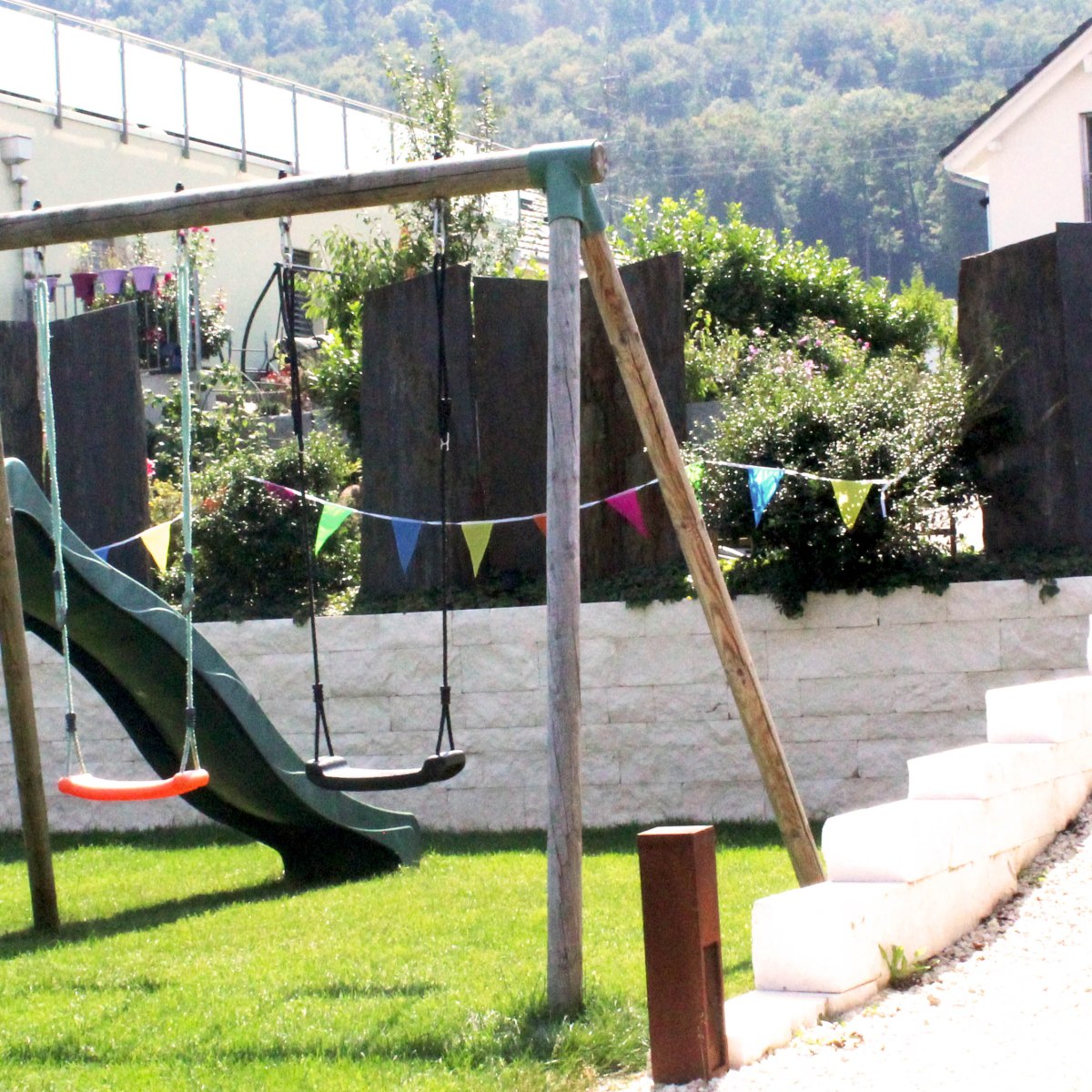 Gartengestaltung: EFH Birr