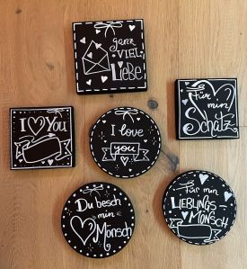 Blumen in der Box Valentinstag