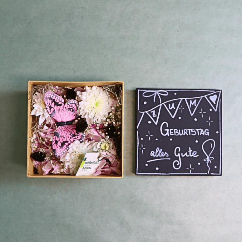 Blumen in der Box